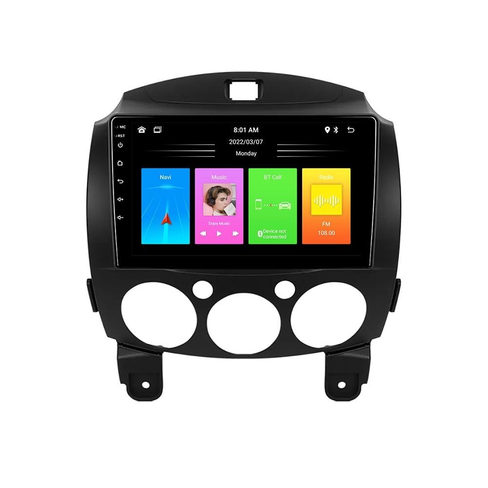 Mazda 2 Android 13 IPS Radio With Wireless CarPlay, Reverse Camera Mazda 2 Android 13 IPS Radio With Wireless CarPlay, Reverse Camera